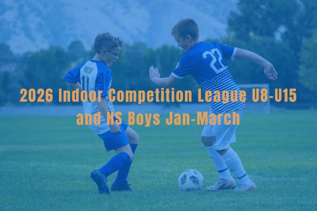2026 Indoor Competition League U8-U15 and HS Boys Jan-March
